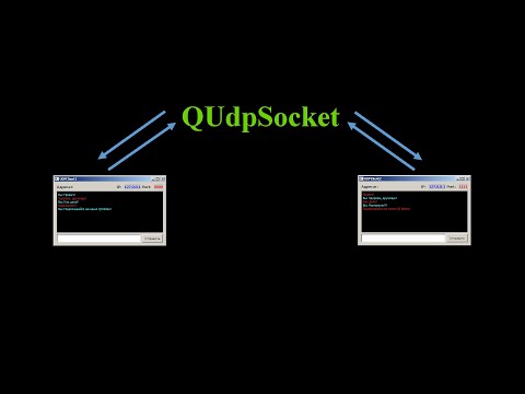 Видео: Пишем чат на Qt. Знакомство с сокетами в Qt / QUdpSocket