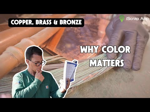 Видео: Медь, латунь и бронза: распознавайте и сортируйте металлолом как профессионал