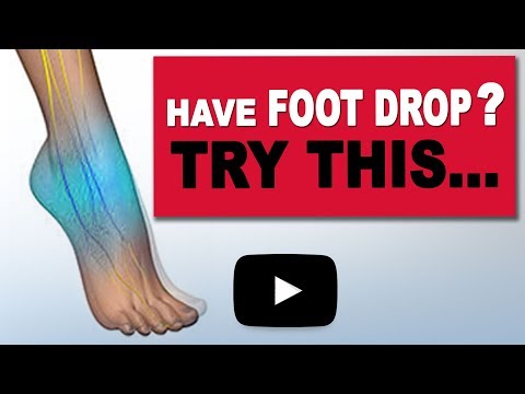 Видео: Попробуйте это упражнение для опускания стопы! | Растяжка икроножных мышц сидя