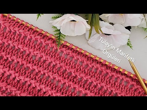 Видео: Сезонный ажурный узор спицами 🎉Схема вязания жилета, шали и кардигана