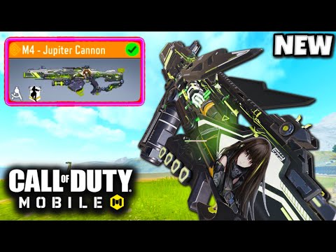 Видео: *НОВЫЙ* ЛЕГЕНДАРНЫЙ M4 - ПУШКА ЮПИТЕРА 🤯 (COD MOBILE)