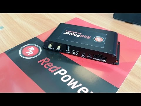 Видео: Лучший автомобильный dvb-t2 тюнер 4 антенны DT9 Redpower
