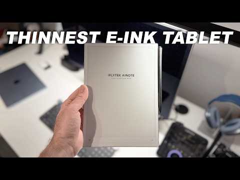 Видео: Обзор AINOTE 2 — самый тонкий планшет на электронных чернилах, который вы можете купить!