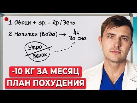 Видео: Питайся так 1 МЕСЯЦ и ты похудеешь! СКОПИРУЙ ЭТОТ ПЛАН