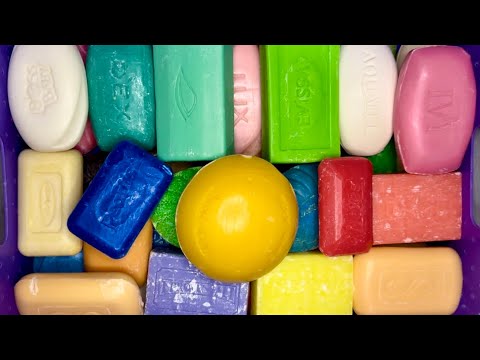 Видео: ASMR🔪Cutting dry and very dry soap 🧼Резка хрустящего сухого мыла💛🤎🤍🩷🧡💚💙💜🩵