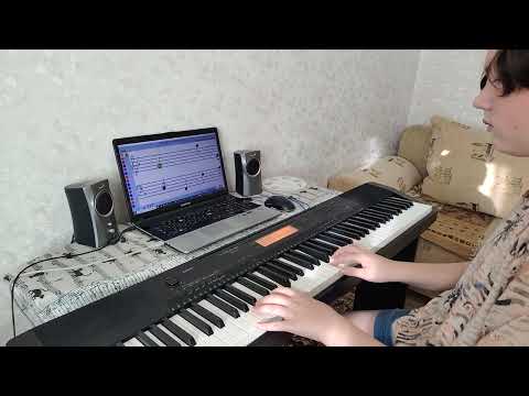 Видео: ЧСЛ Р5  Менуэт. Бах. Альбом 5 уровня (5.1)