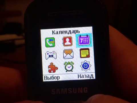 Видео: Обзор телефона Samsung GT-E1200M