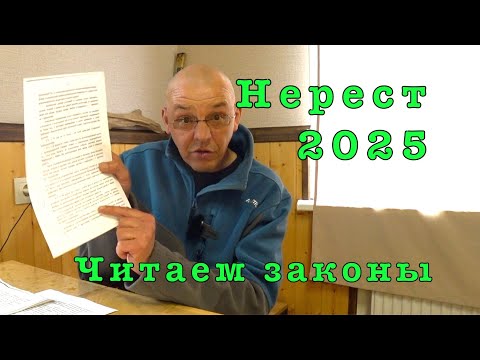 Видео: НЕРЕСТОВЫЙ ЗАПРЕТ 2025. Законы и логика.