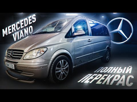 Видео: С виду целый мерседес, но стоит копнуть. Счищаем все до металла, удаляем ржавчину, ставим латки.