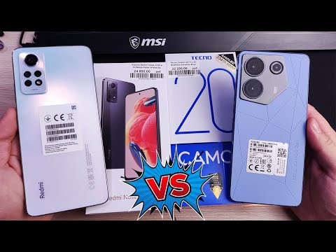 Видео: TECNO CAMON 20 PRO 5G VS REDMI NOTE 12 PRO 4G - ЧТО ЛУЧШЕ?!
