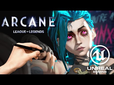 Видео: Arcane 2: Sculpting Jinx - Разбор Zbrush на Unreal Engine