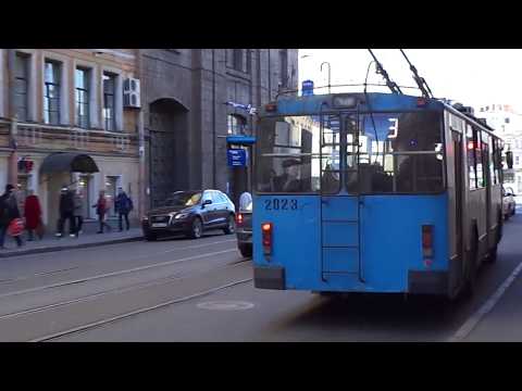 Видео: Троллейбус Санкт-Петербурга 3-56: ВЗТМ-5284 б.2823 по №3 (21.10.13)