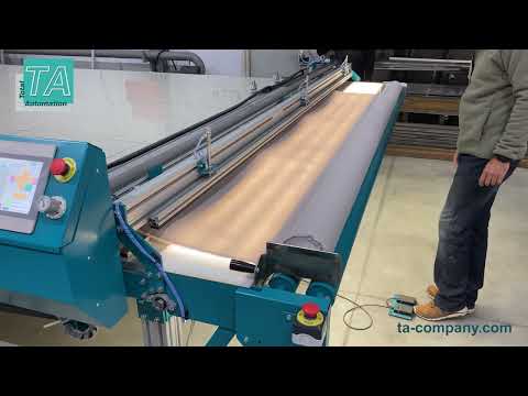 Видео: Резка ткани  на столе X1. Простая ткань и ткань для римских штор