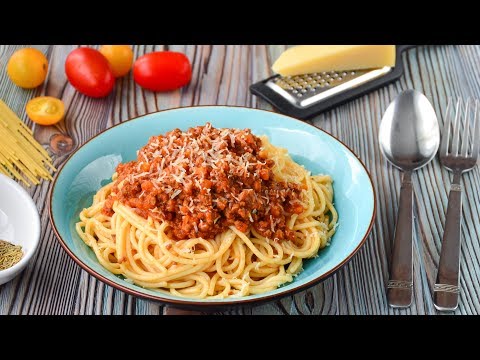 Видео: Спагетти БОЛОНЬЕЗЕ ☆ Итальянская КУХНЯ ☆ Bolognese ricetta