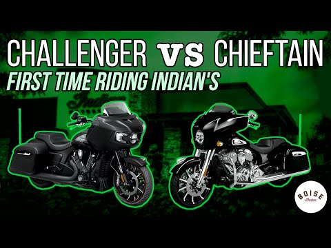 Видео: Indian Challenger против Indian Chieftain — ВПЕРВЫЕ НА INDIAN'S | Indian Motorcycle, Бойсе