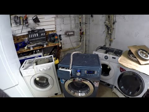 Видео: Стиральная машина Samsung 3Е не крутит двигатель не начинает стирку! Не запускается!
