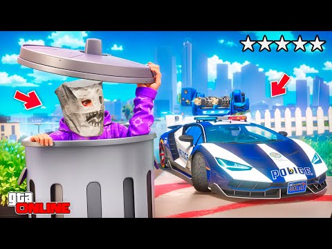 Видео: СПРЯТАЛСЯ В МУСОРКУ И ЗАТРОЛИЛ КОПОВ В ГТА 5 ОНЛАЙН! АВТОУГОНЩИК ПРОТИВ КОПОВ | УГНАЛ ВНЕДОРОЖНИК