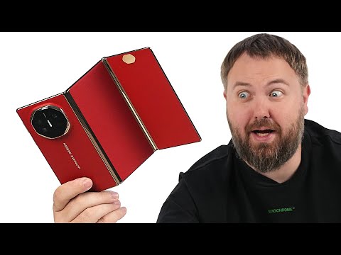 Видео: Тройная раскладушка от HUAWEI за 500.000 рублей! Что это? Величие? MATE XT!