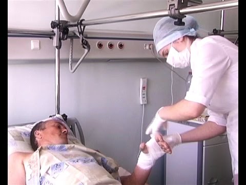 Видео: «Реанимация». Огнестрельная рана руки