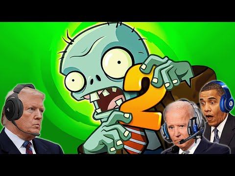 Видео: Президенты США играют в Plants vs. Zombies 2