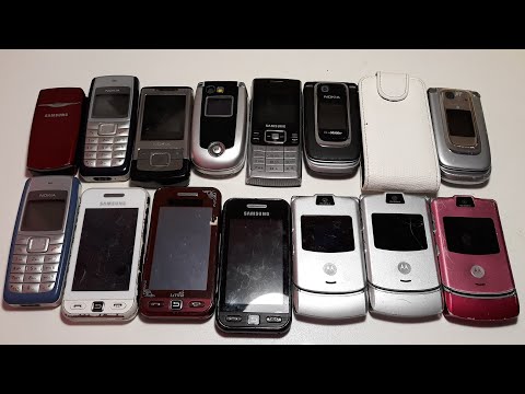 Видео: Огромная коробка забытых Ретро телефонов и посылок. Samsung, Nokia 6500s, Motorola V3