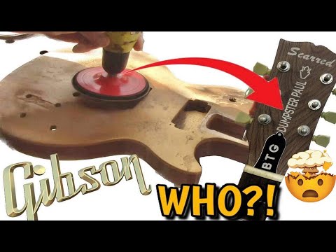 Видео: СВЕЖИЕ НОВОСТИ! Найденный в мусорном баке Gibson Les Paul теперь идентифицируется как гитара со ш...