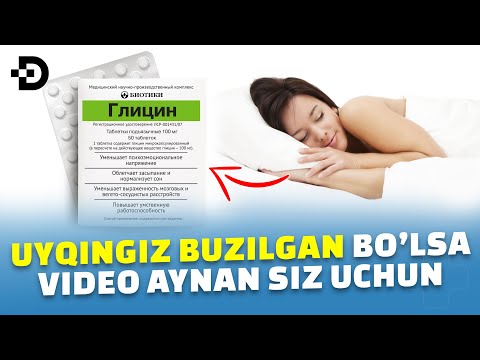 Видео: УЙҚУСИЗЛИКДАН УШБУ ДОРИ МЕНИ ҚУТҚАРДИ. УЙҚУСИЗЛИК ДАВОСИ