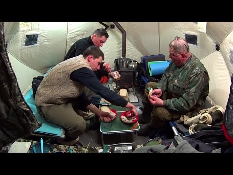 Видео: ЗИМНЯЯ РЫБАЛКА С НОЧЕВКОЙ В ПАЛАТКЕ С КОМФОРТОМ!РЫБАЛКА НА СУДАКА И БЕРША НА ЖЕРЛИЦЫ.РЕКА КАМА.