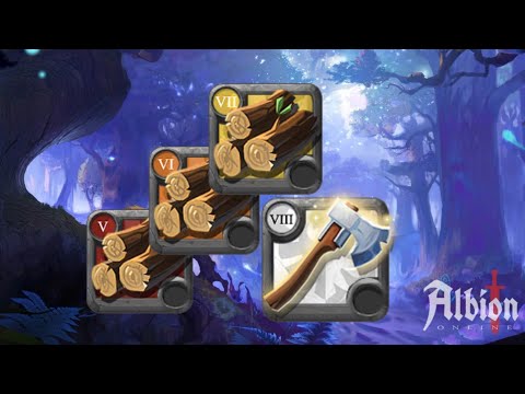 Видео: Заработок дровосека за 30 мин во мгле #albiononline #mmorpg #альбиононлайн