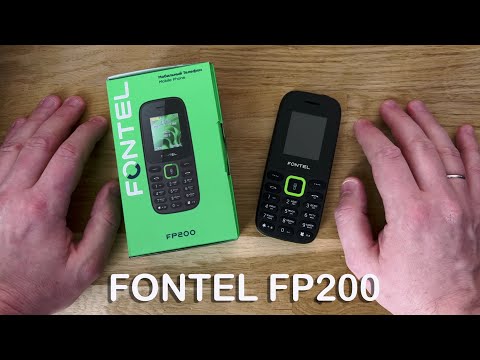 Видео: Обзор кнопочного телефона Fontel FP200: что в 2023 году дают за 790 рублей?