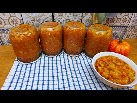 Видео: ИКРА ЗАКУСОЧНАЯ из огурцов НА ЗИМУ! Готовьте сразу ТРОЙНУЮ ПОРЦИЮ! 