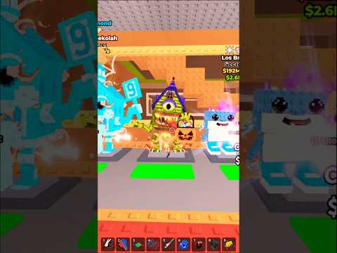 Видео: 🎃ОГНЕННЫЙ СПУКИ ЛАКИ БЛОК С МУТАЦИЕЙ ЛАВА! 🔥#stealabrainrot #shorts