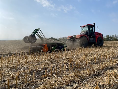 Видео: Amazone Catros XL! Работа по кукурузе! Дочь оценивает работу в поле!