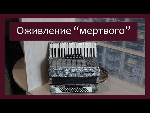 Видео: Трудовые будни / Ремонт Аккордеона "Weltmeister stella 3/4" / Оживление "мертвого"