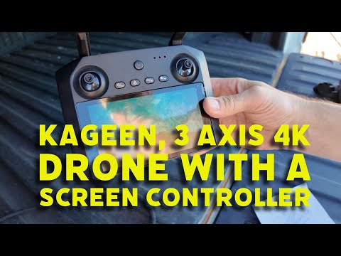 Видео: Kageen — 3-осевой дрон и контроллер с экраном 😁