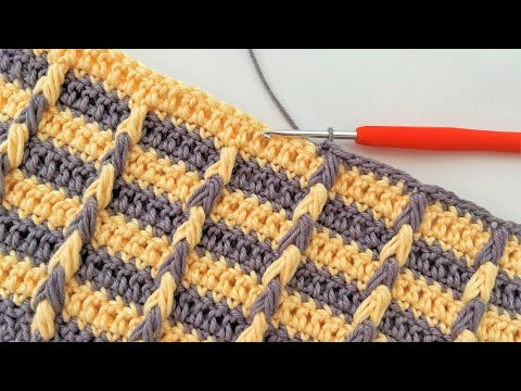 Видео: Никто не поверит, что вы можете ВЯЗАТЬ ТАК ПРОСТО! красивый и элегантный УЗОР -