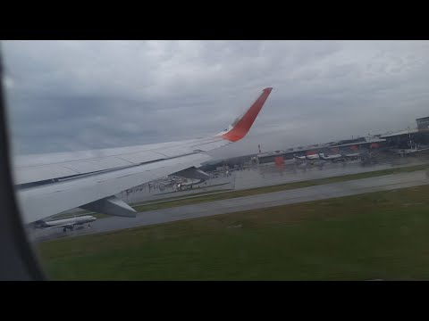 Видео: Красивый взлет самолета Airbus A320 из Москвы в Казань | Рейс SU1190  а/к Аэрофлот Москва - Казань