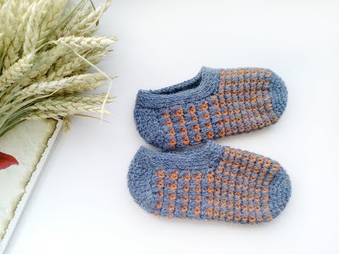 Видео: 1часть Следки/Носки крючком