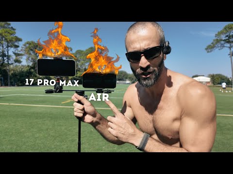 Видео: Такого Я НЕ Ожидал! Горячий Тест iPhone Air vs 17 Pro Max. Какой сдастся первым?