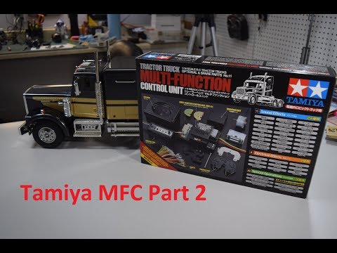 Видео: 1/14 RC Tamiya MFC Установка света и звука King Hauler - Часть 2