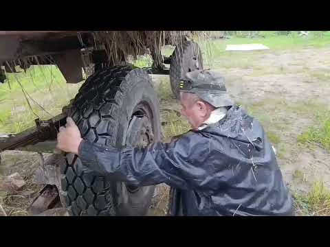 Видео: Бортируем колесо. Едем за опилками. Звездуля продаётся.