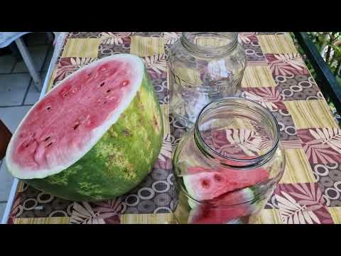 Видео: Арбуз маринованный #рецепты #готовимподомашнему 