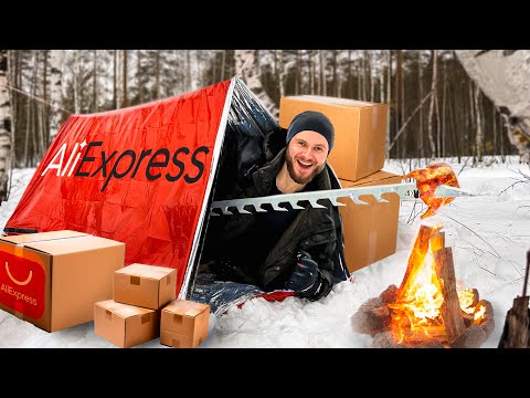 Видео: ВЫЖИВАНИЕ С необычными ВЕЩАМИ ALIEXPRESS