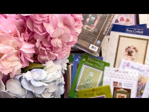 Видео: 43. Покупки за долгое время. Mirabilia, Dimensions, Michael Powell, Mill Hill. Вышивка крестом