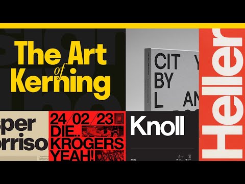 Видео: Изучите кернинг — искусство кернинга в типографике