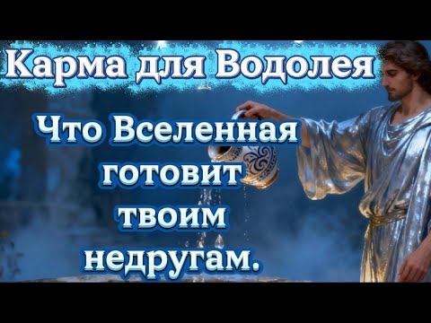 Видео: Карма для Водолея.Что Вселенная готовит твоим недругам.