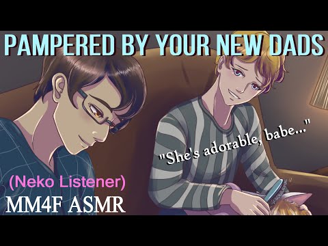Видео: M4F Любящие папы усыновляют тебя и балуют тебя (Neko Listener), (ASMR), (полезный) при участии @M...