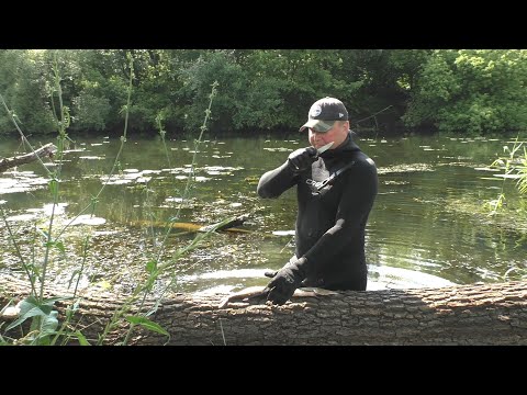 Видео: Подводная охота В Курске. Ремонт гарпуна .Финская свеча