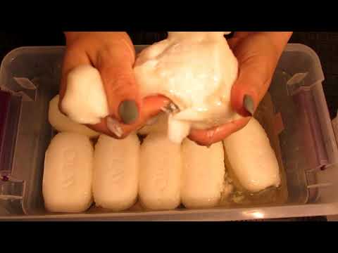 Видео: ASMR 🤍 Olay Soaked Soap🤍 Ultra Mushy Soap 🤍 Vid 245 🤍 РАЗМОКШЕЕ МЫЛО 🤍 Relaxing !