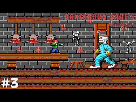 Видео: ДЭЙВ ПОД КИСЛОТОЙ ➤ Dangerous Dave's Risky Rescue (Прохождение) #3